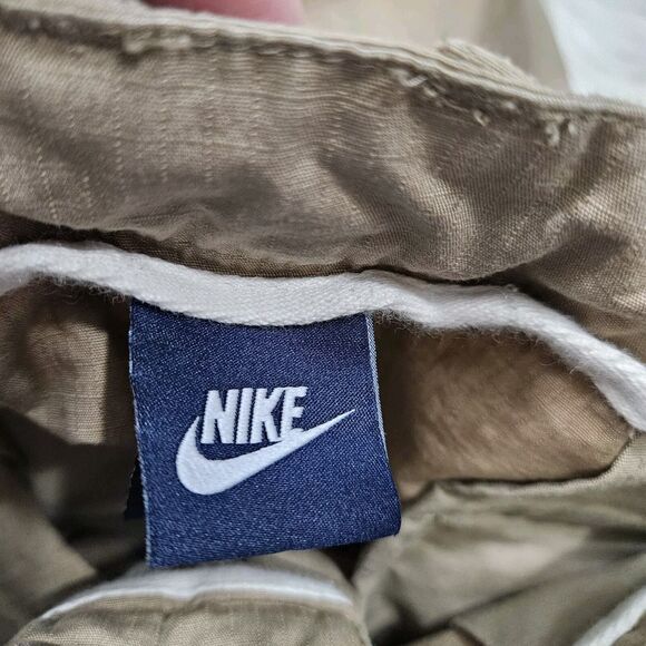 Nike Cargo Shorts Men's 40 6th Man Rip Stop Woven Performance 613644-235 Khaki - Picture 9 of 10